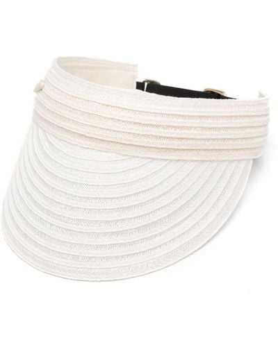 Borsalino Lella Hemp Visor - Natural