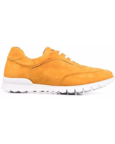 Kiton Sneakers aus Wildleder - Orange