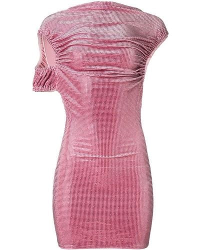 Christopher Kane The Bubblegum Crystal-embellished Minidress - Pink