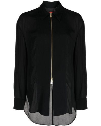 Manning Cartell Hit Play Zip-up Blouse - Black