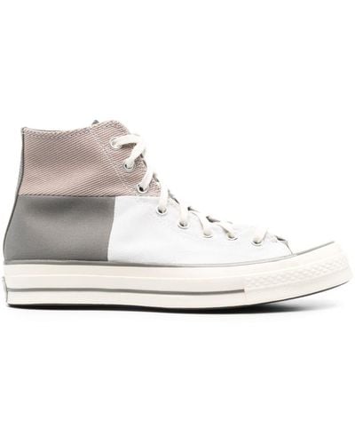 Converse Chuck 70 Crafted Patchwork Sneakers - Weiß