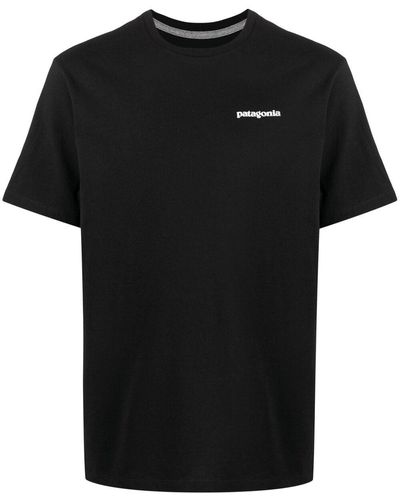 Patagonia P-6 ロゴ Responsibili-tee® Tシャツ - ブラック