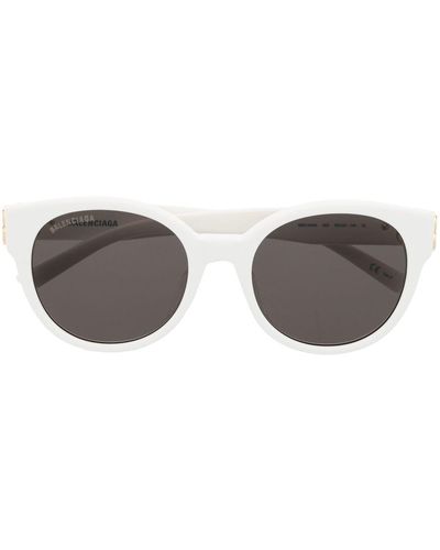 Balenciaga Zonnebril Met Wayfarer Montuur - Grijs