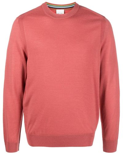 Paul Smith Fijngebreide Sweater - Roze