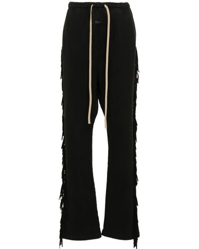 Fear Of God Fringed Track Trousers - Black