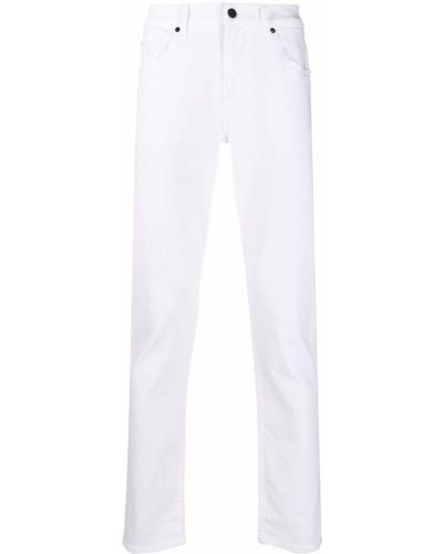 7 For All Mankind Skinny Jeans - Wit