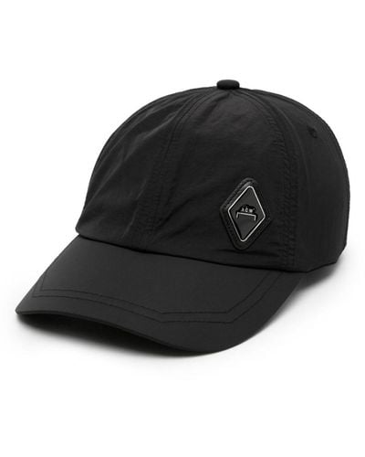 A_COLD_WALL* Diamond-plaque baseball cap - Noir