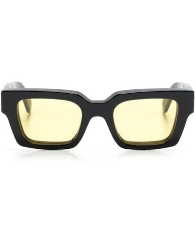 Off-White c/o Virgil Abloh Virgil Square-frame Sunglasses - Natural