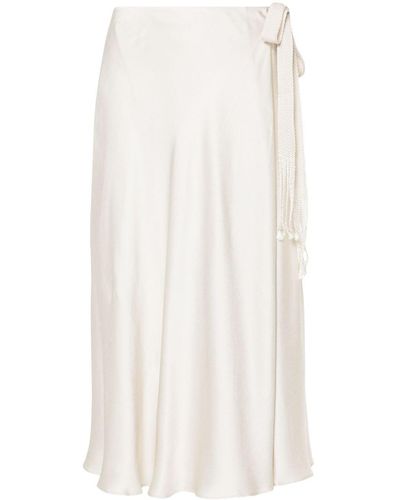 Agnona ラップスカート - ホワイト