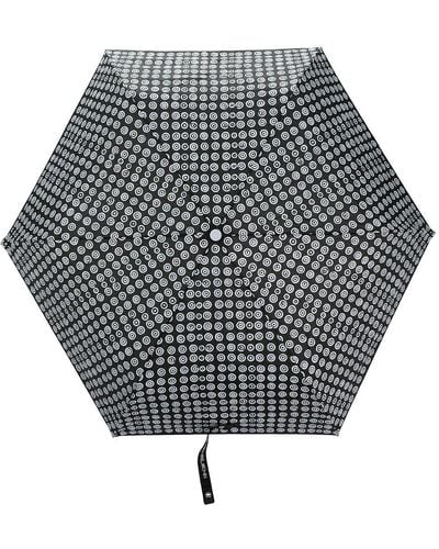 10 Corso Como Small Transparent-handle Umbrella - Black