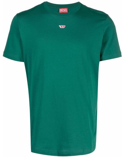 DIESEL ロゴ Tシャツ - グリーン