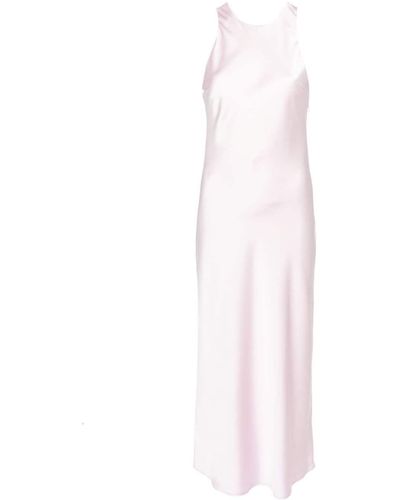 Claudie Pierlot Vestido con tirantes cruzados - Blanco