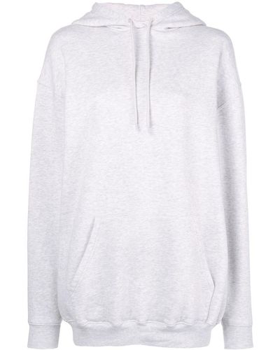 Balenciaga Logo Hood Hoodie - Gray