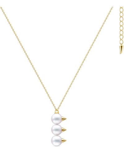 Tasaki Collar Danger Neo en oro amarillo de 18 ct con perla - Metálico