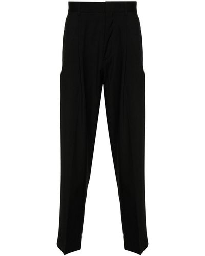Costumein Vicent Pleat-detail Tapered Pants - Black