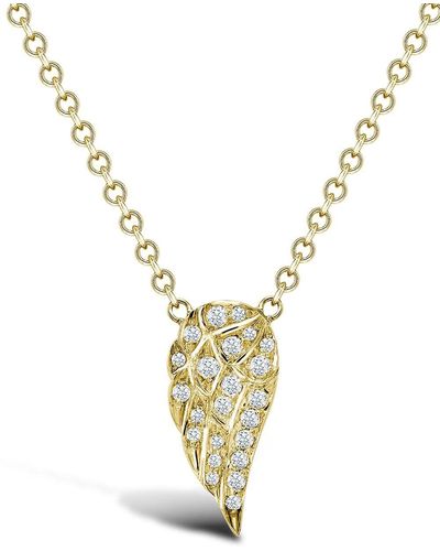 Pragnell 18kt Gelbgoldanhänger mit Diamanten - Mettallic