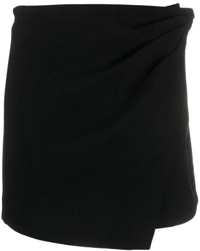 Jonathan Simkhai Minifalda con apliques de cristal - Negro