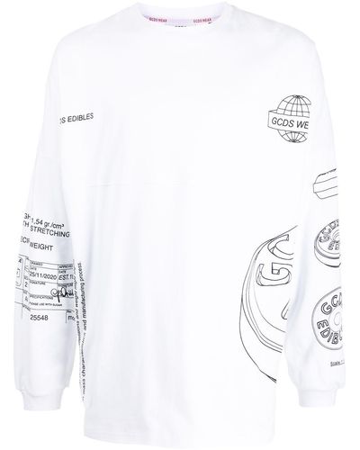 Gcds ロゴ Tシャツ - ホワイト