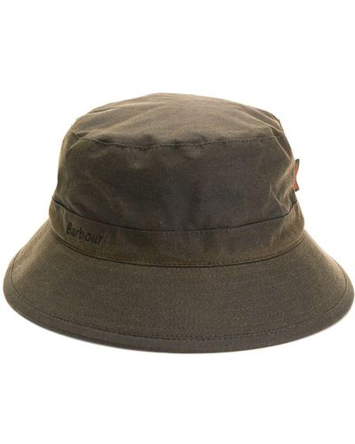 Barbour Wax Sports Hat - Green