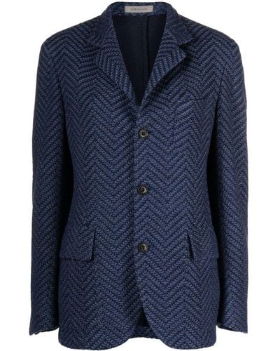 Corneliani ウールジャケット - ブルー