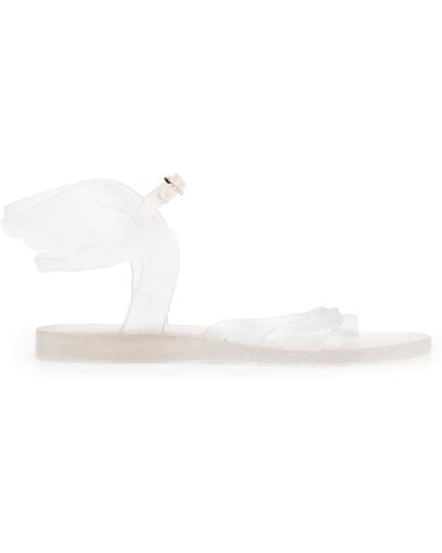 Ancient Greek Sandals Sandalias Wing con puntera abierta - Blanco