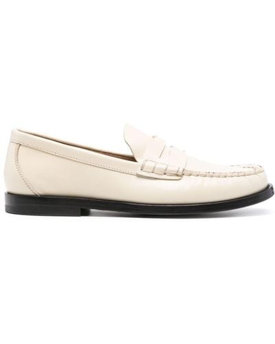 Officine Creative Zivago Leather Loafers - Natural