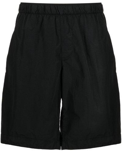 Transit Shorts Met Elastische Taille - Zwart