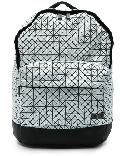 Bao Bao Issey Miyake Daypack Rugzak Met Geometrisch Patroon - Grijs