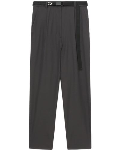 Hyein Seo Belted Cropped Pants - Gray
