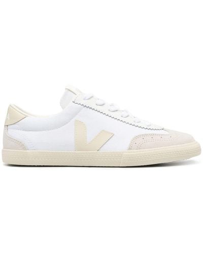 Veja Volley Canvas Sneakers - Wit