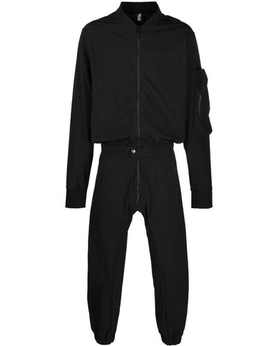 Thom Krom Front-zip Fastening Jumpsuit - Black