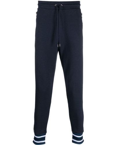 Michael Kors Pantalones de chándal con detalle a rayas - Azul
