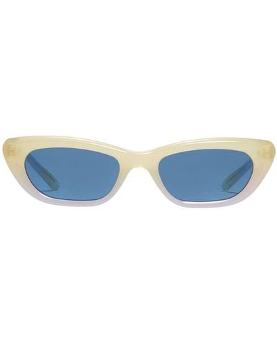 Gentle Monster Rectangular Frame Sunglasses - Blue