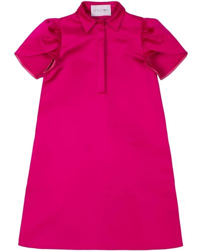 AZ FACTORY Zinnia Ruffled Sleeves Dress - Pink