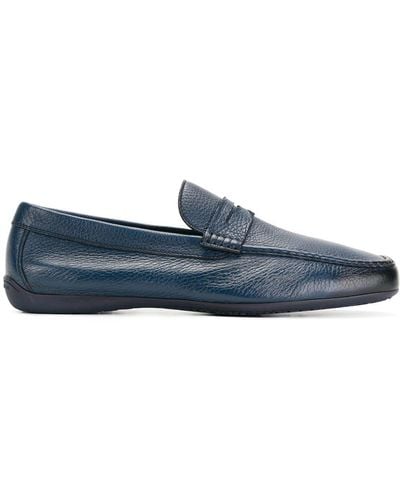 Moreschi Panama Loafers - Blue