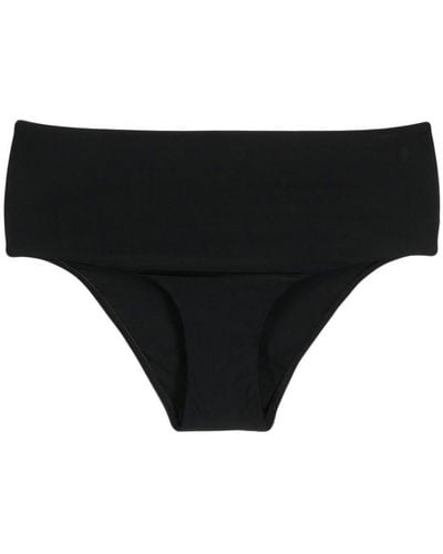Matteau High-waisted Bikini Bottoms - Black