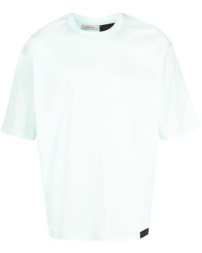 Low Brand T-shirt Met Ronde Hals - Blauw