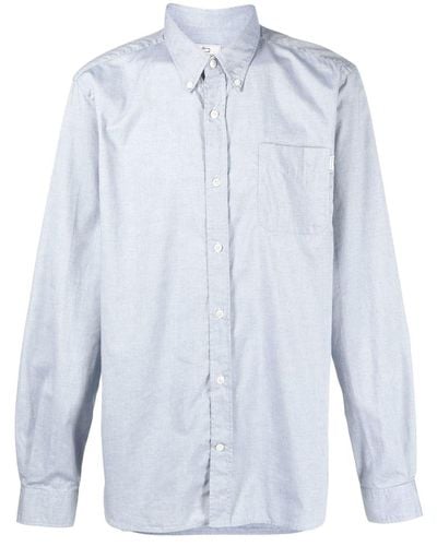 Woolrich Camicia Oxford - Blu