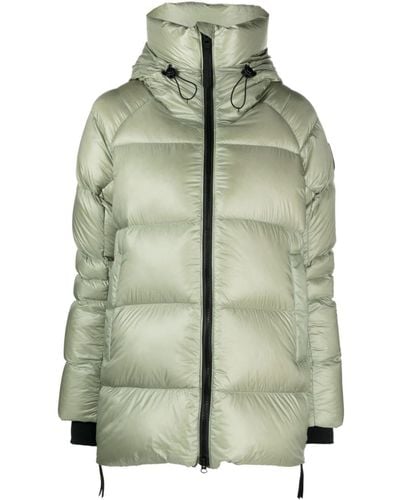 Canada Goose Cypress Hooded Quilted Coat - Green