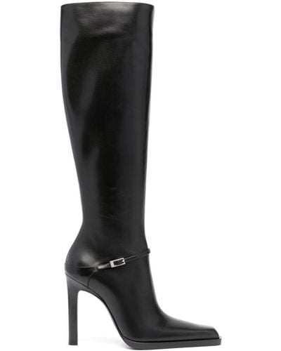 Saint Laurent Botas con tacón de 110mm - Negro