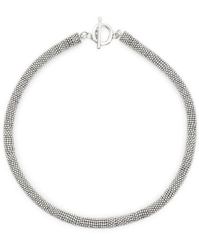 Fabiana Filippi Chunky Bead-chain Necklace - White