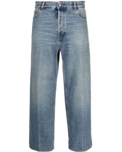 Haikure Betty High-rise Cropped Jeans - Blue