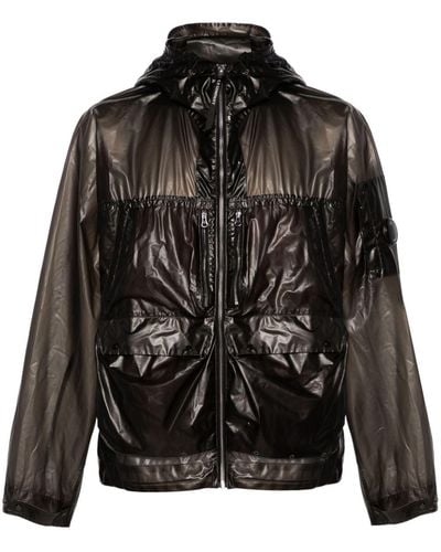 C.P. Company Pium Waterproof Hooded Jacket - Black