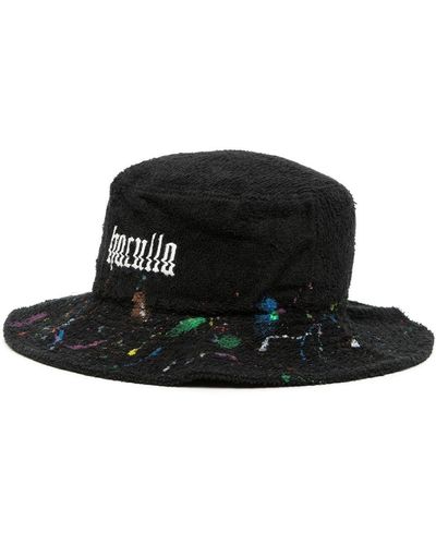 Haculla Glitched Bucket Hat - Black
