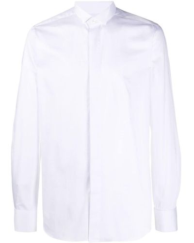 Xacus Long Sleeve Tailored Shirt - White