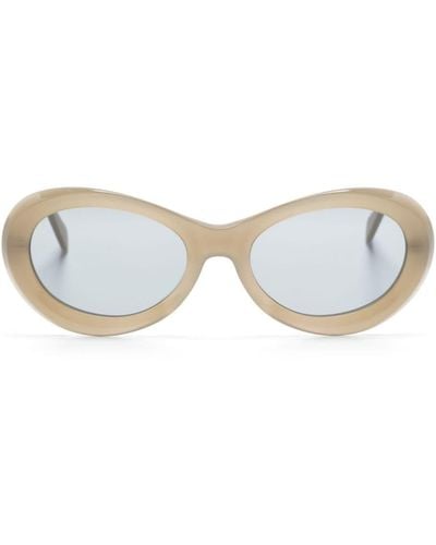 Totême The Ovals Tinted Sunglasses - Natural