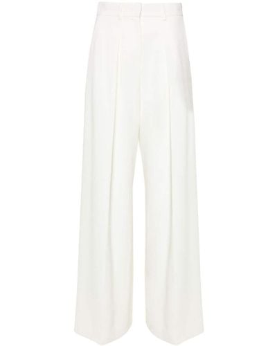 Karl Lagerfeld Pantaloni sartoriali Hun's Pick - Bianco