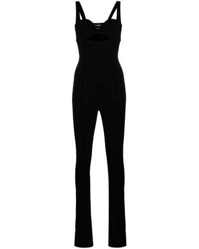 Jacquemus Ärmelloser Jumpsuit - Schwarz