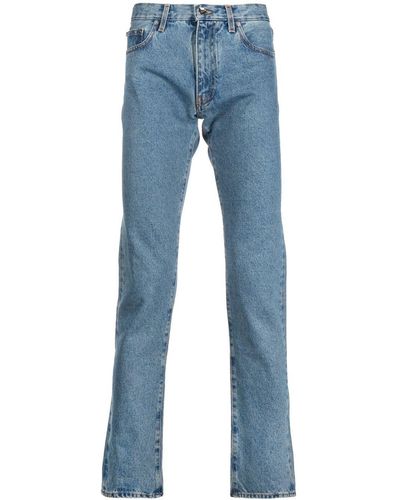 Off-White c/o Virgil Abloh Slim-fit Jeans - Blauw