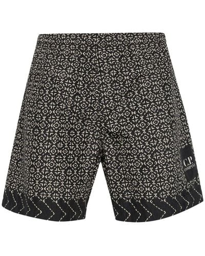 C.P. Company Flatt Swim Shorts - Grey